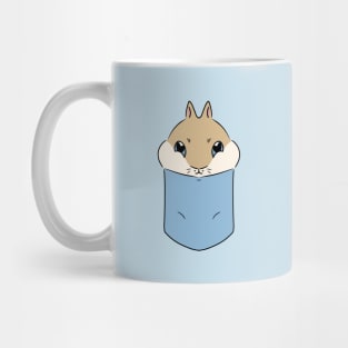 Cute Rabbit in the Pocket Mug